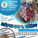 Informace k zápisu do 1. ročníku pro školní rok 2026/2027